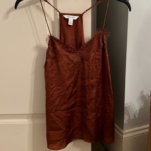 Womens brown tank